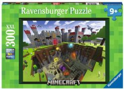 RAVENSBURGER CASSE-TÊTE 300 PIÈCES XXL - MINECRAFT VUE DE COUPE #13334